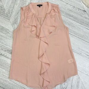Blush pink colour sleeveless blouse